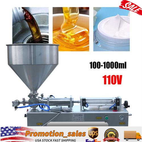 100 1000ml paste liquid piston - paste,